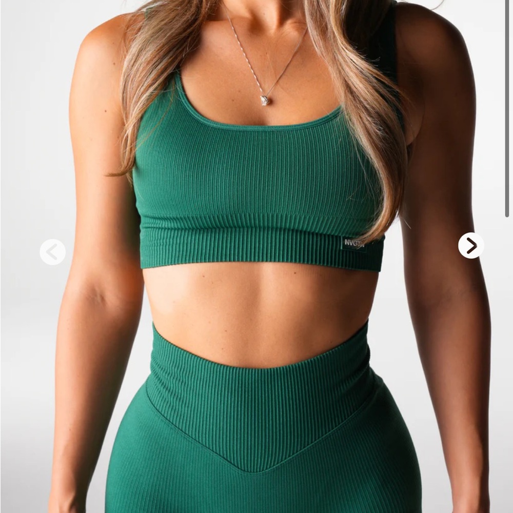NVGTN Harmony Ribbed Balsam Sports Bra